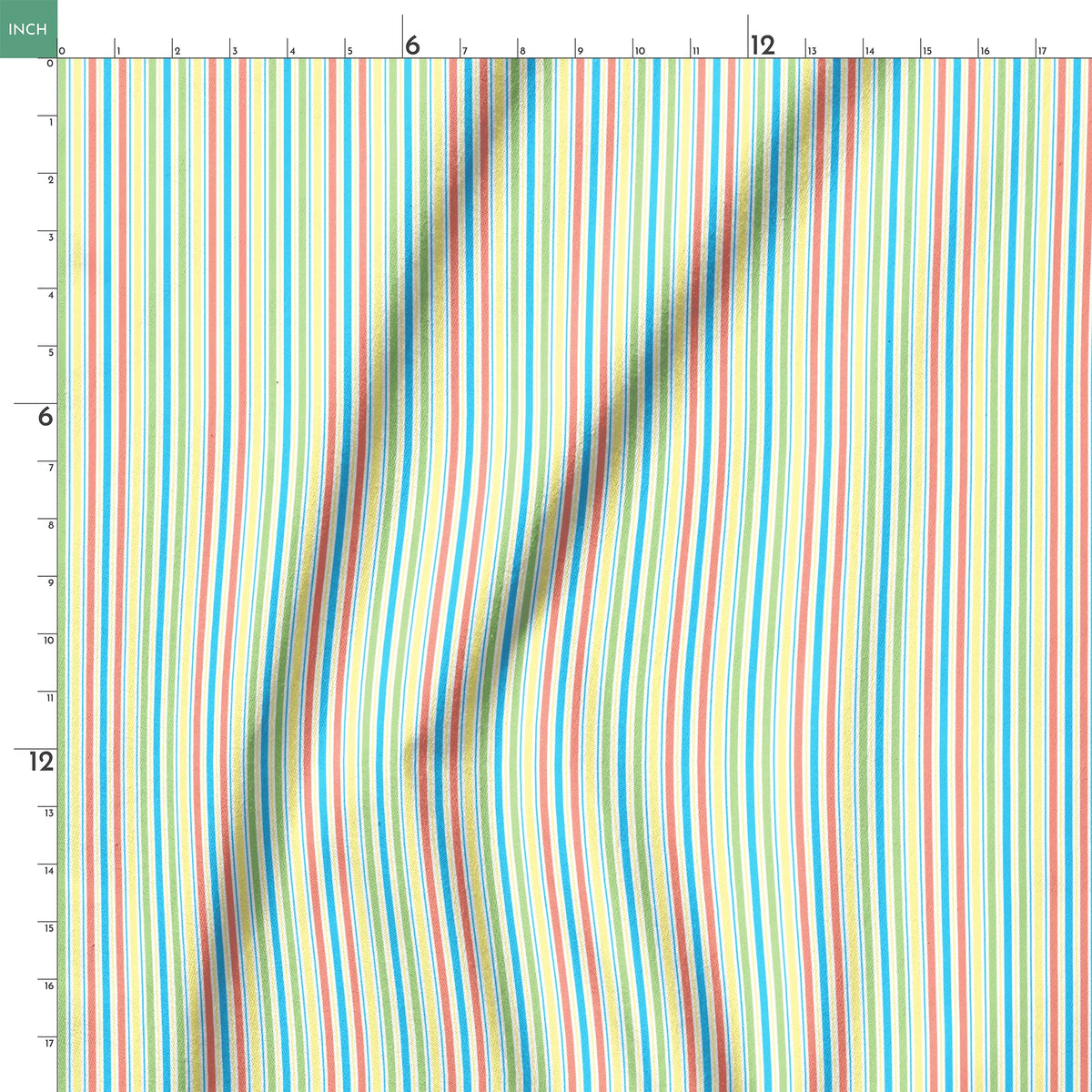 Vicki Schreiner BaZooples Multicolor Stripes Fabric