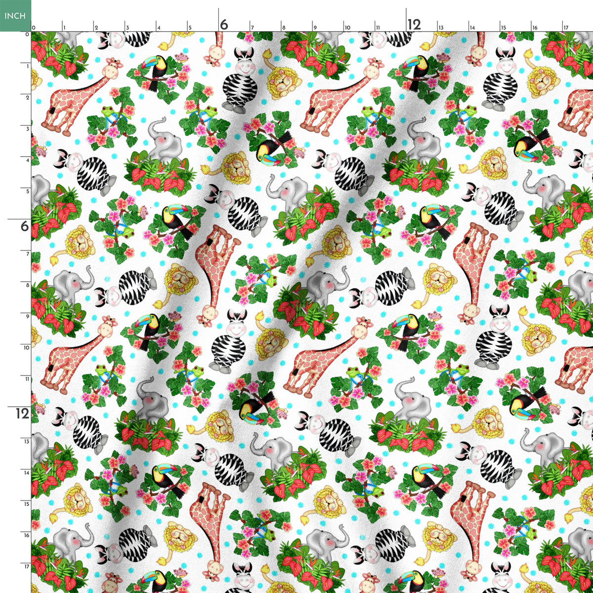 Vicki Schreiner BaZooples Jungle Friends Fabric