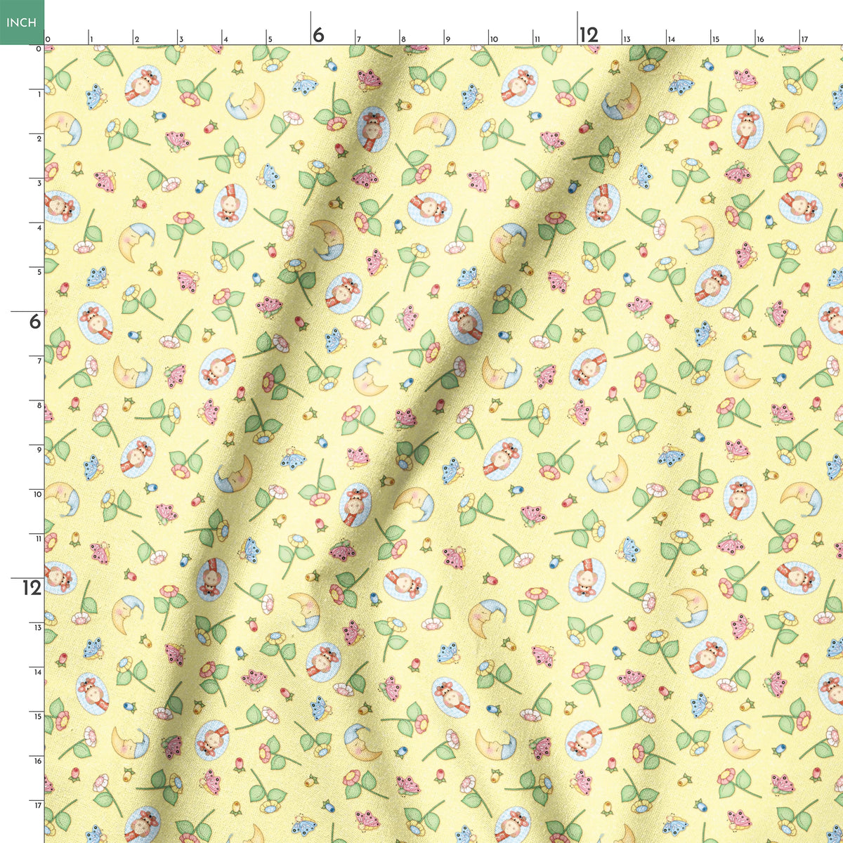 Vicki Schreiner BaZooples Giraffes and Florals Fabric