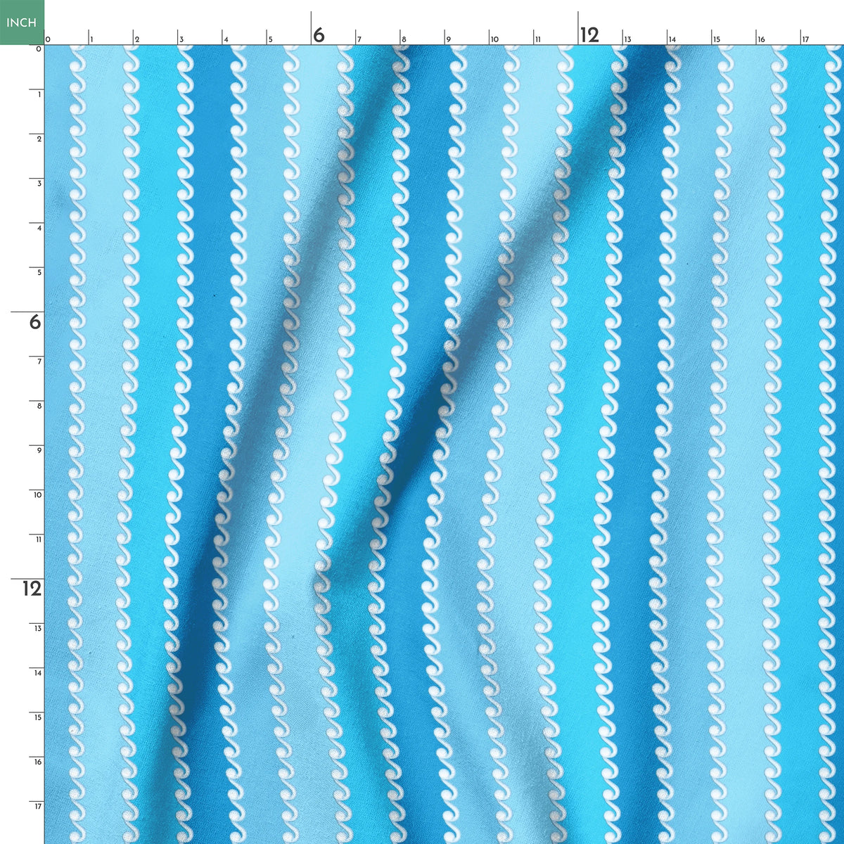 Vicki Schreiner BaZooples Ocean Stripes Fabric