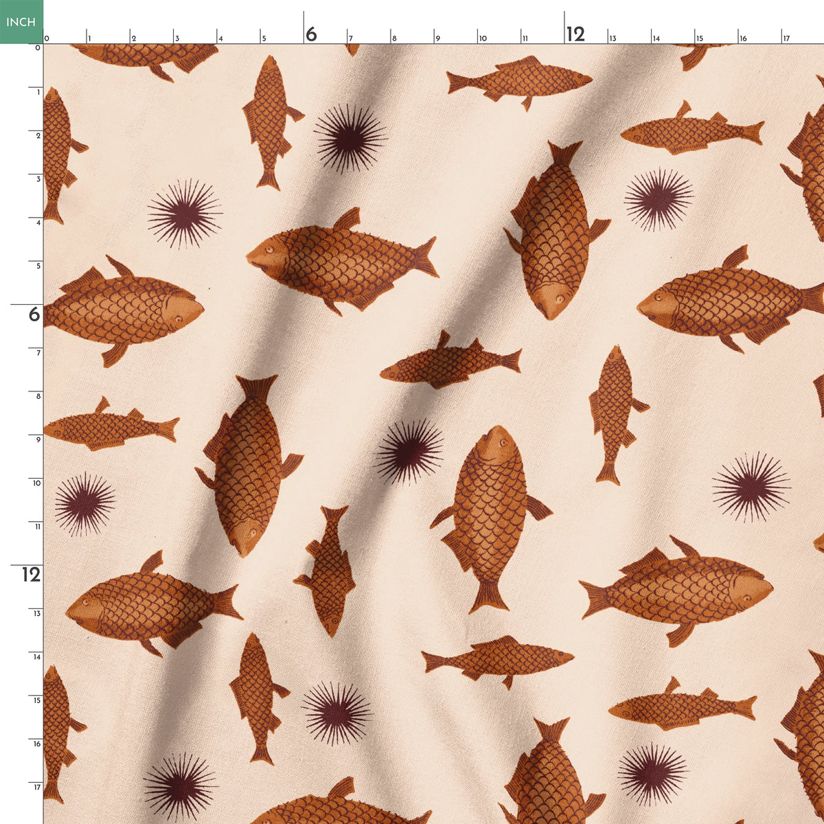 Archer on Spice Fabric