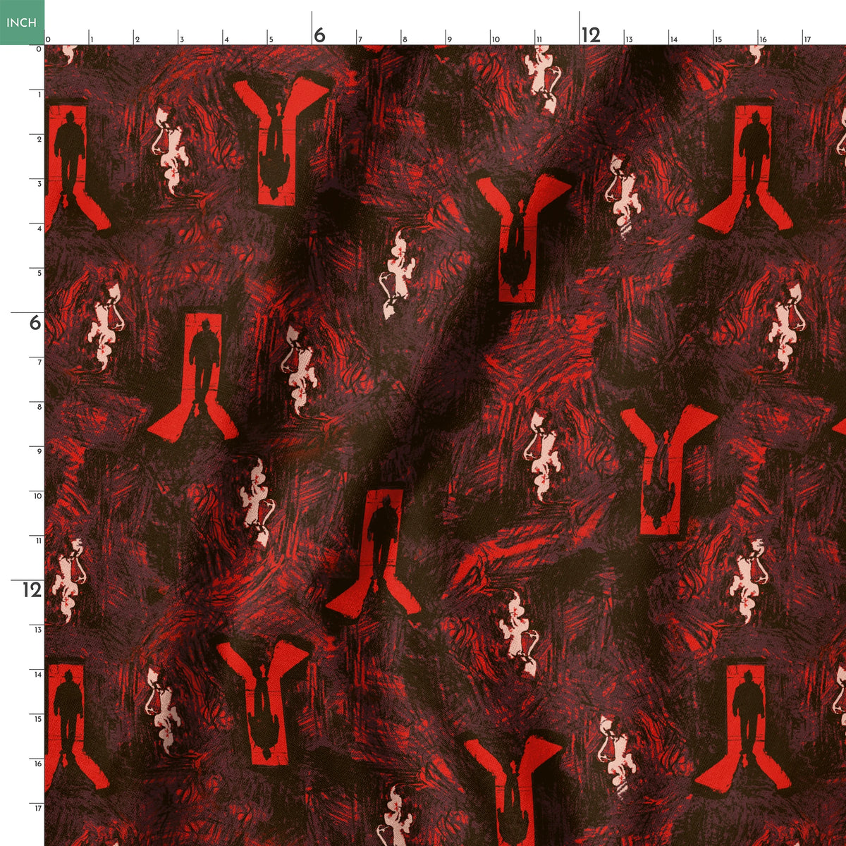 Showtime Dexter in the Shadows Fabric