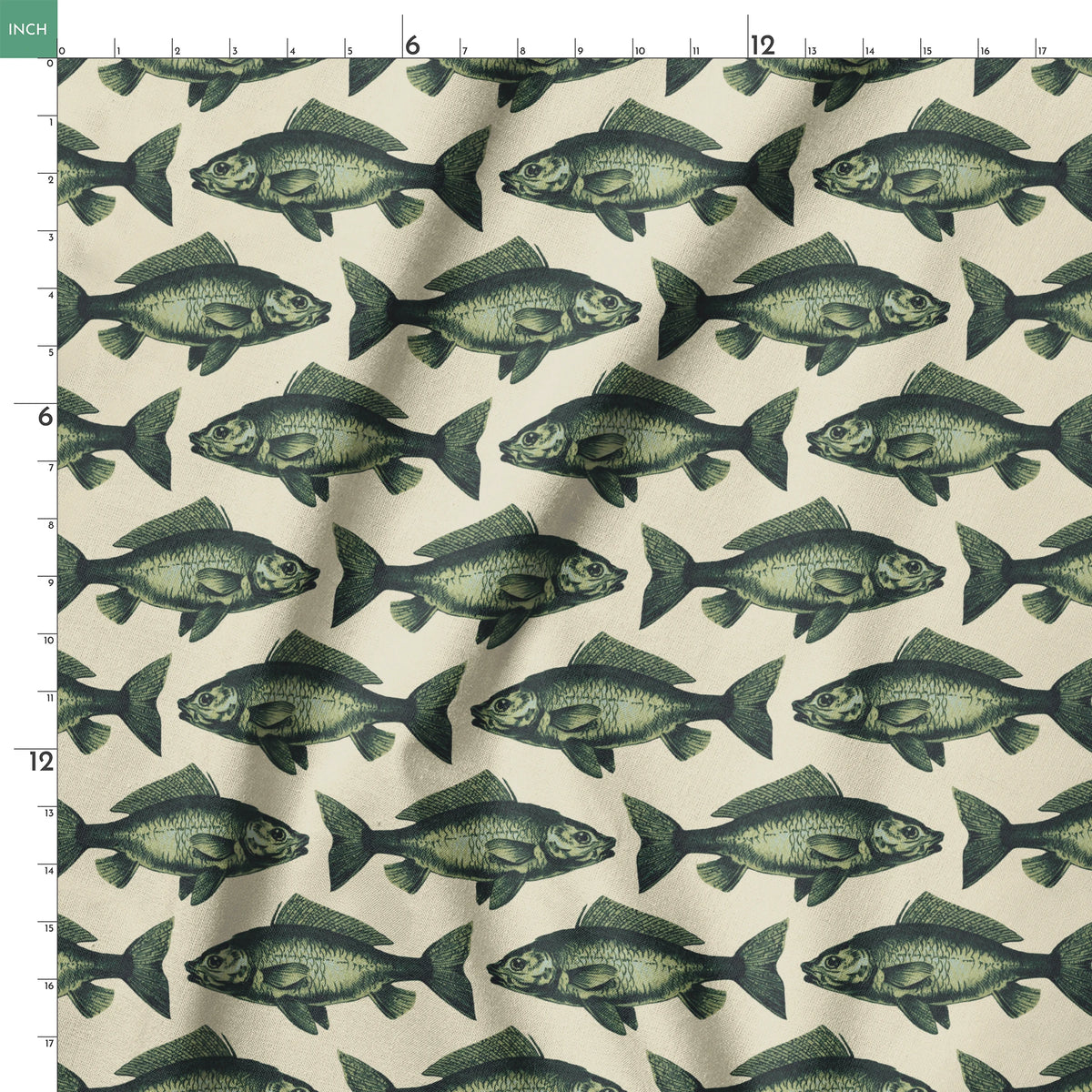 Guppy on Forestry Fabric