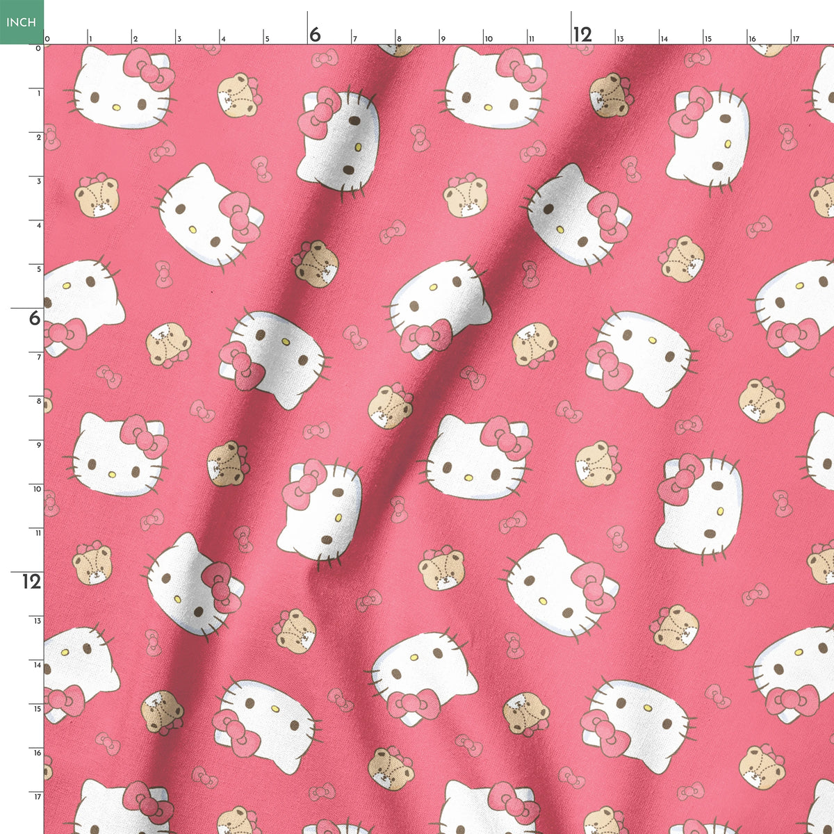 Hello Kitty® Teddy and Bows Fabric