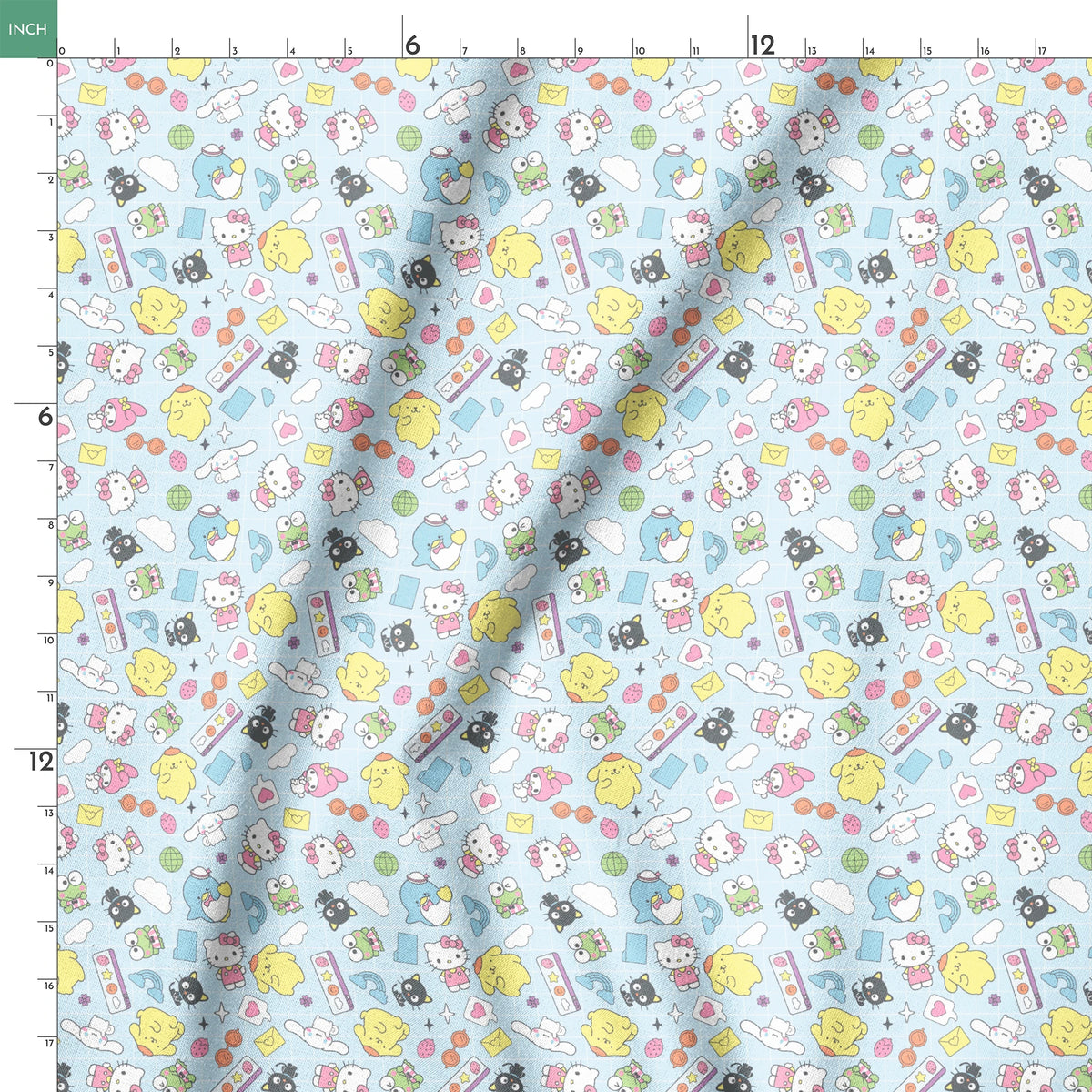 Hello Kitty® and Friends Digital Vibes Fabric