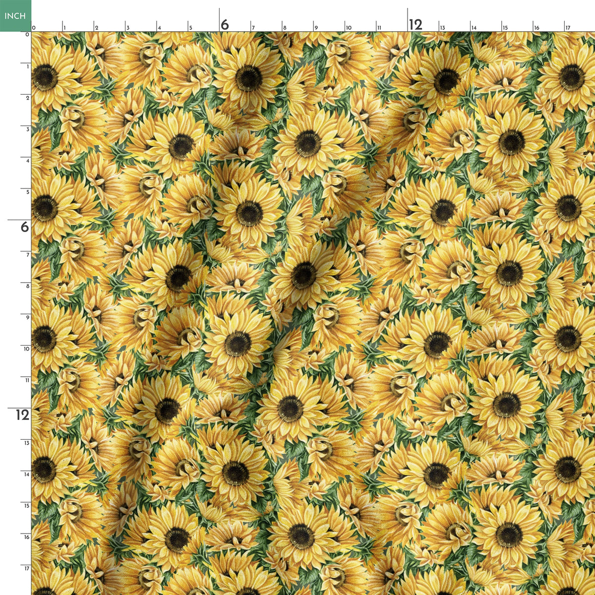 Danielle Murray Sunflower Field Fabric