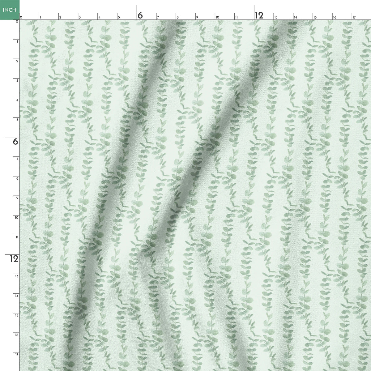 Danielle Murray Eucalyptus Stripes Fabric