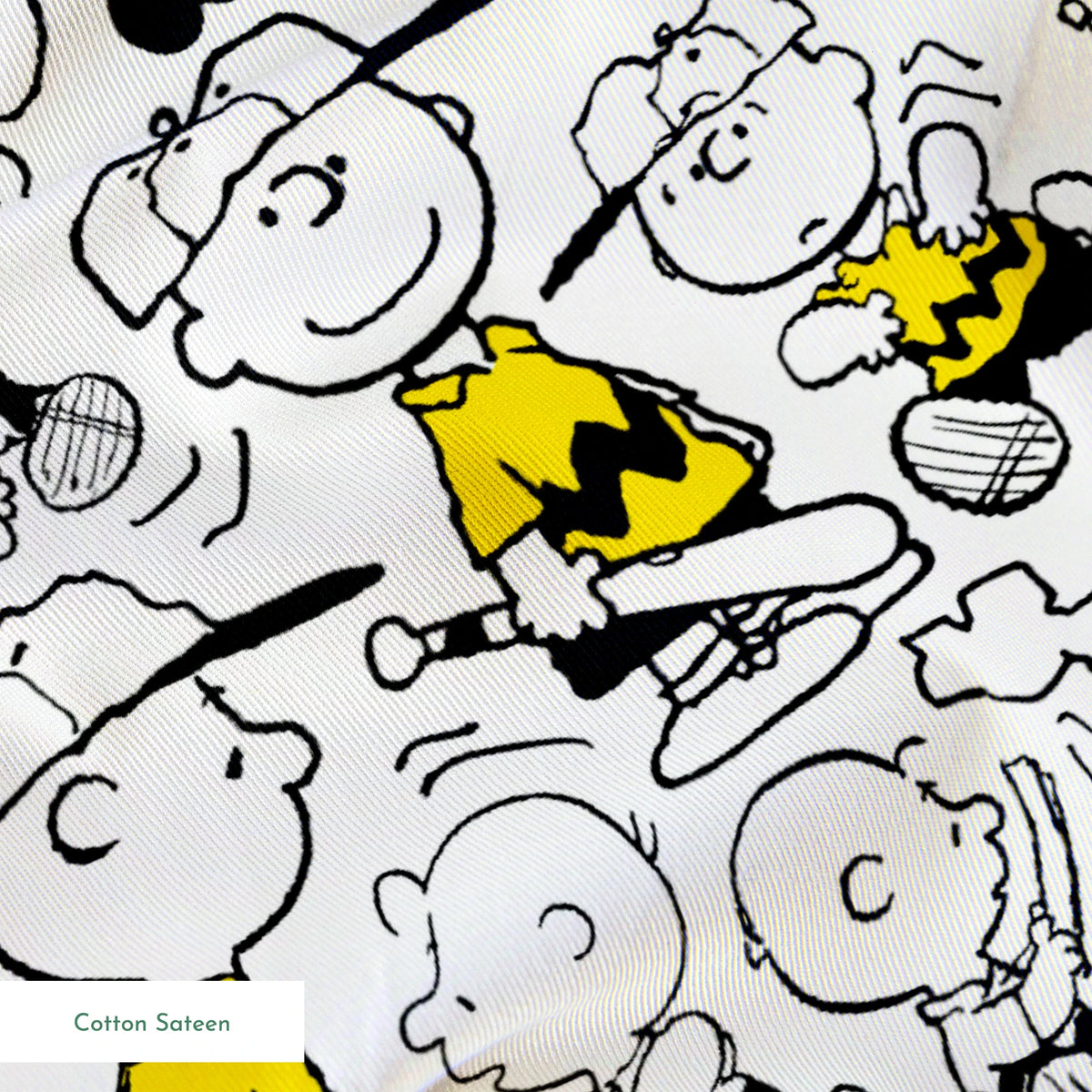 Peanuts Charlie Brown Packed Fabric