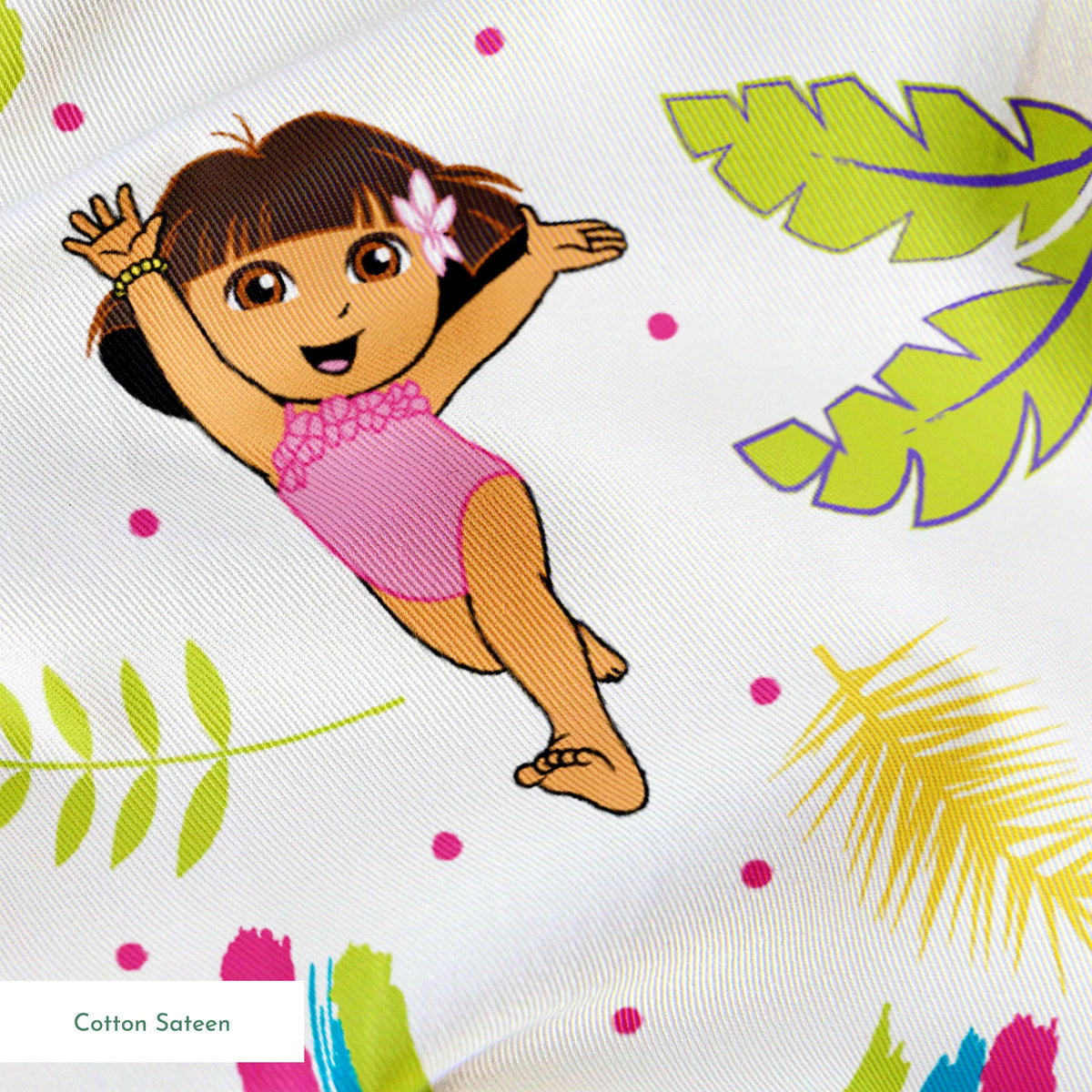 Nickelodeon Dora the Explorer Tropical Rainbow | Fabric by the Yard