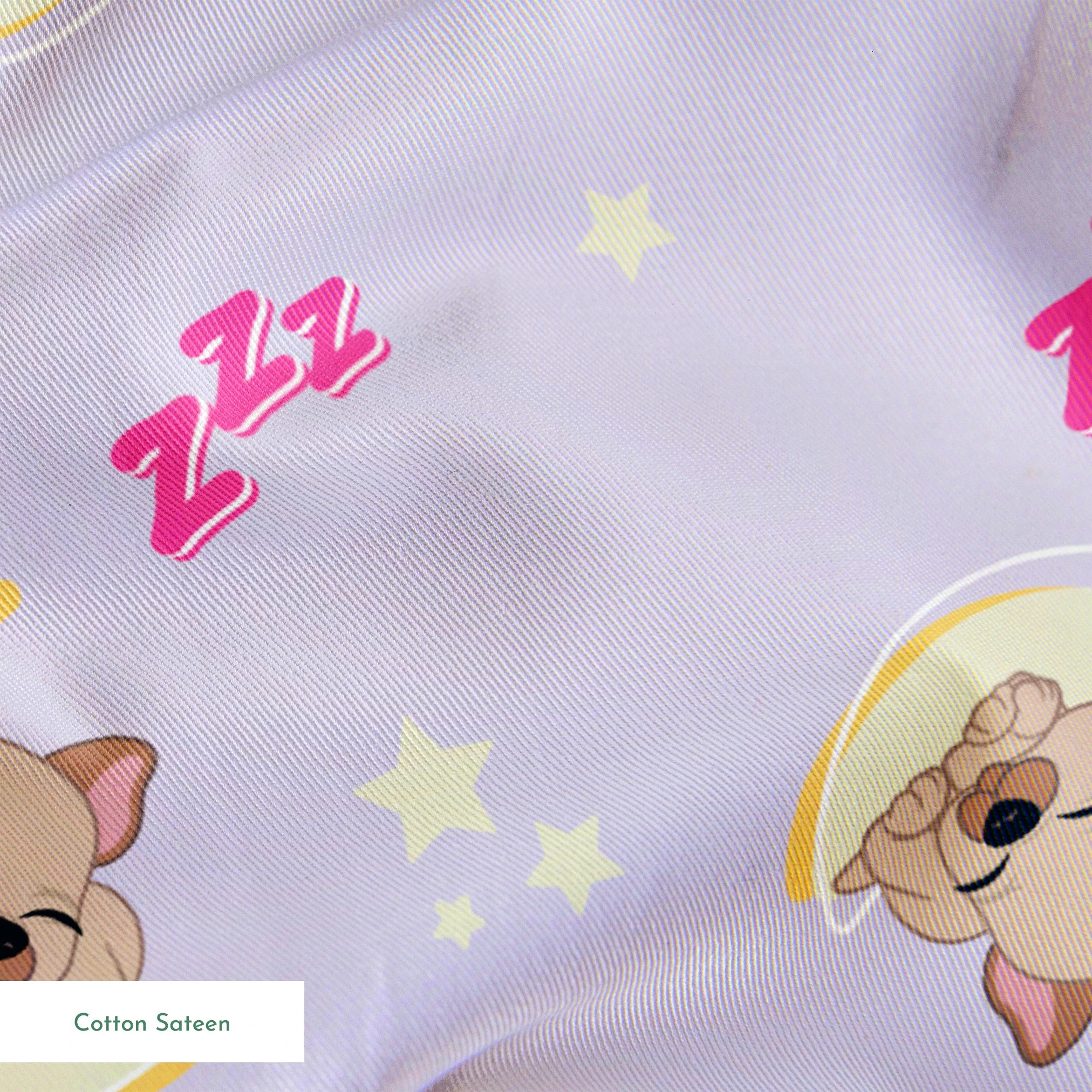 Hasbro Littliest Pet Shop Frenchie Snooze on Lavender Fabric