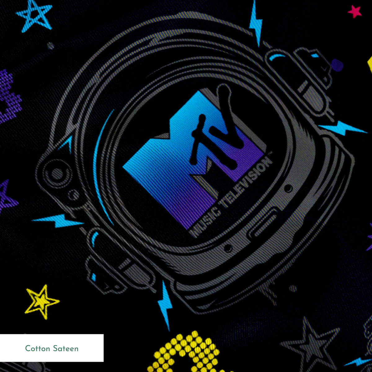 Paramount MTV 1981 Flashback Fabric