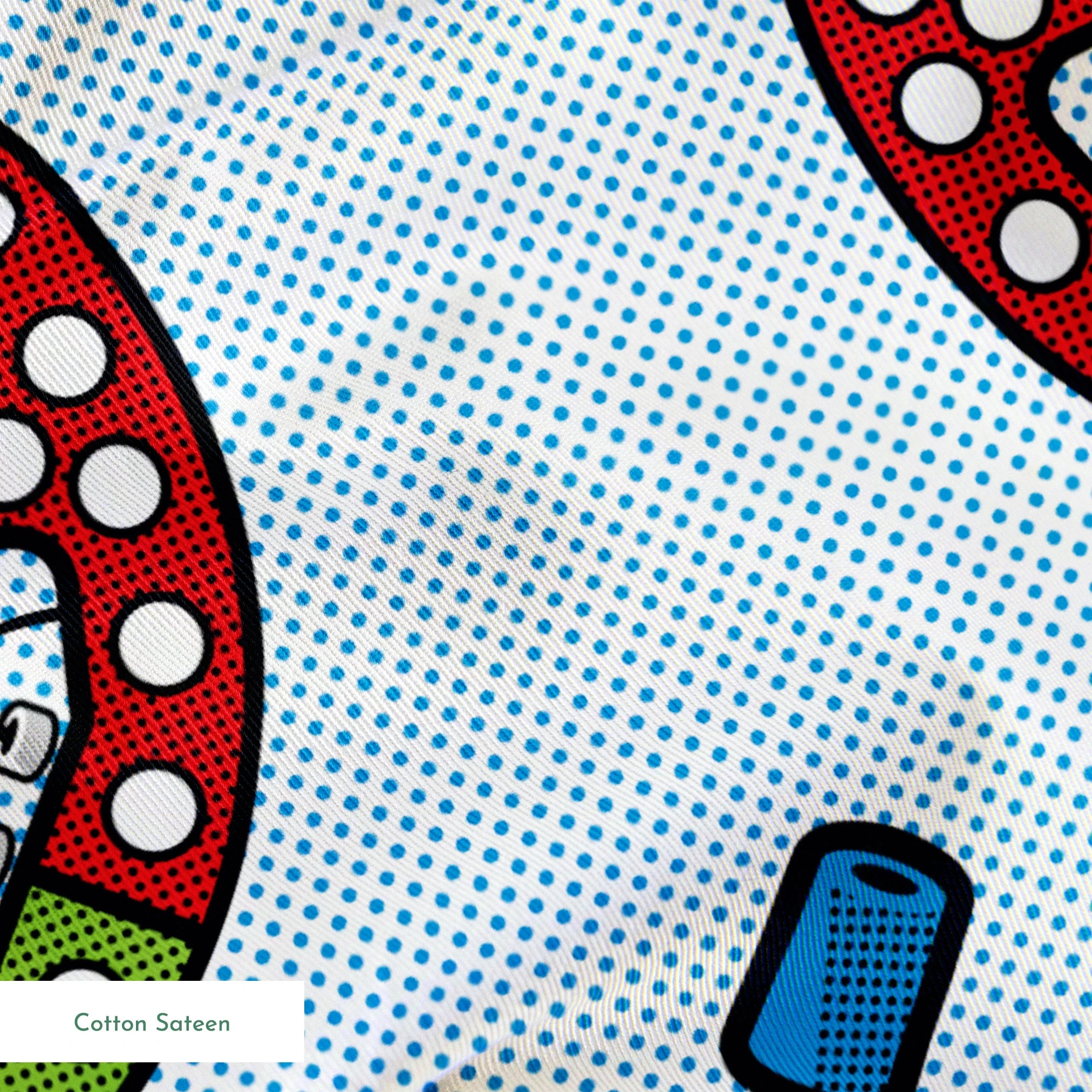 Hasbro Trouble Toss on Blue Fabric