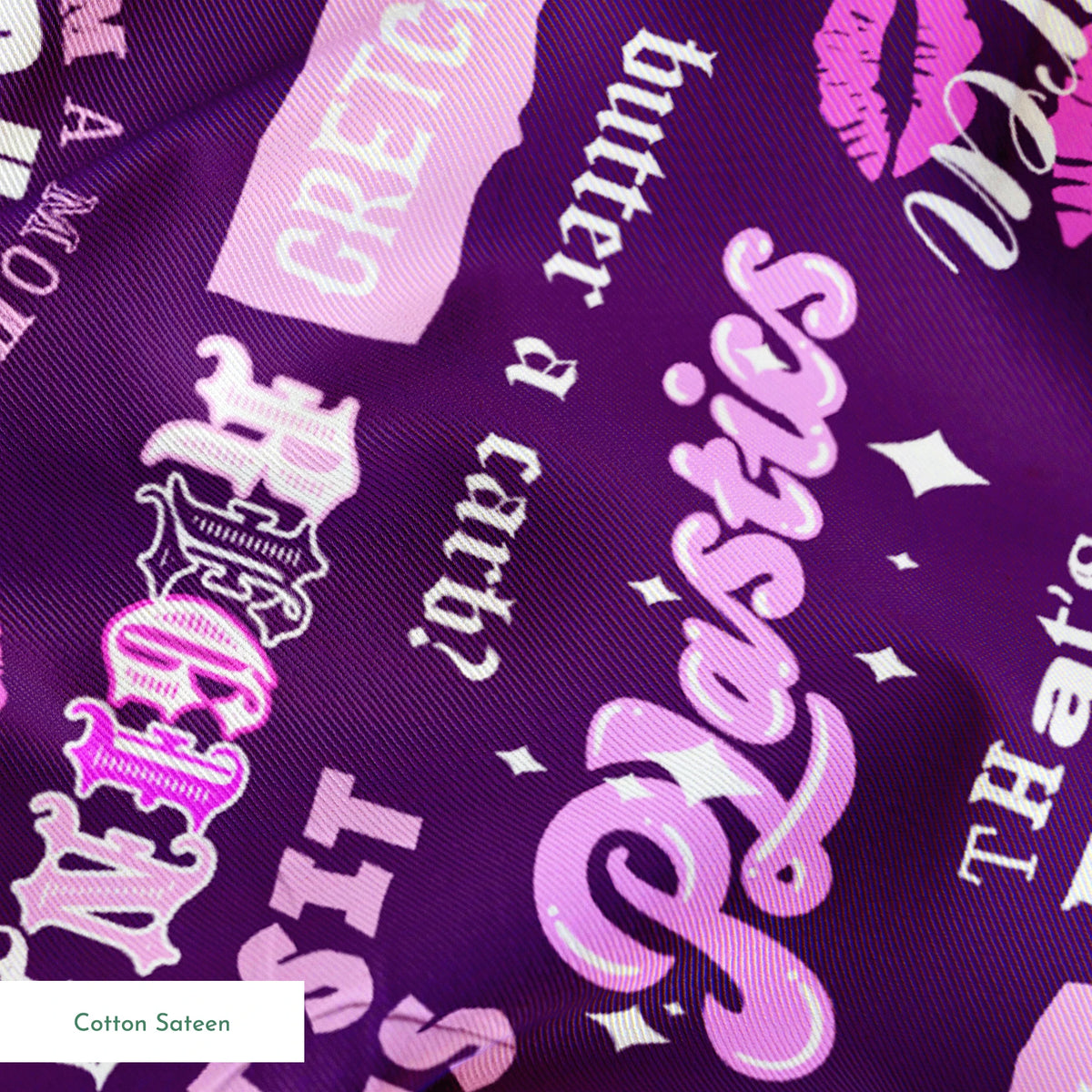 Paramount Mean Girls  The Plastics on Purple Fabric