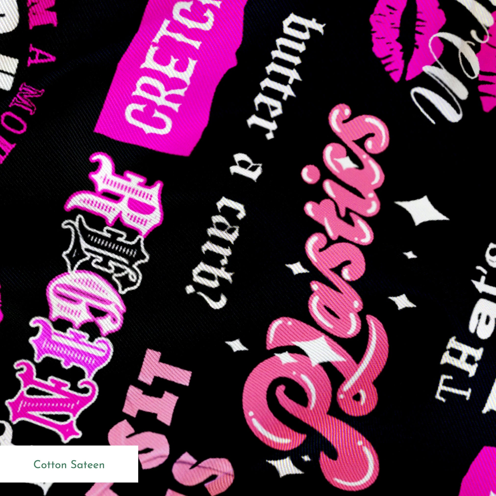 Paramount Mean Girls  The Plastics on Black Fabric