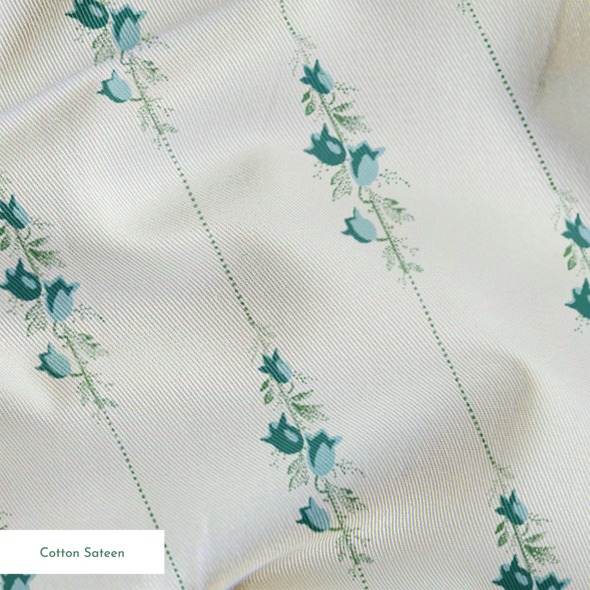 Sally on Silver Sage Fabric