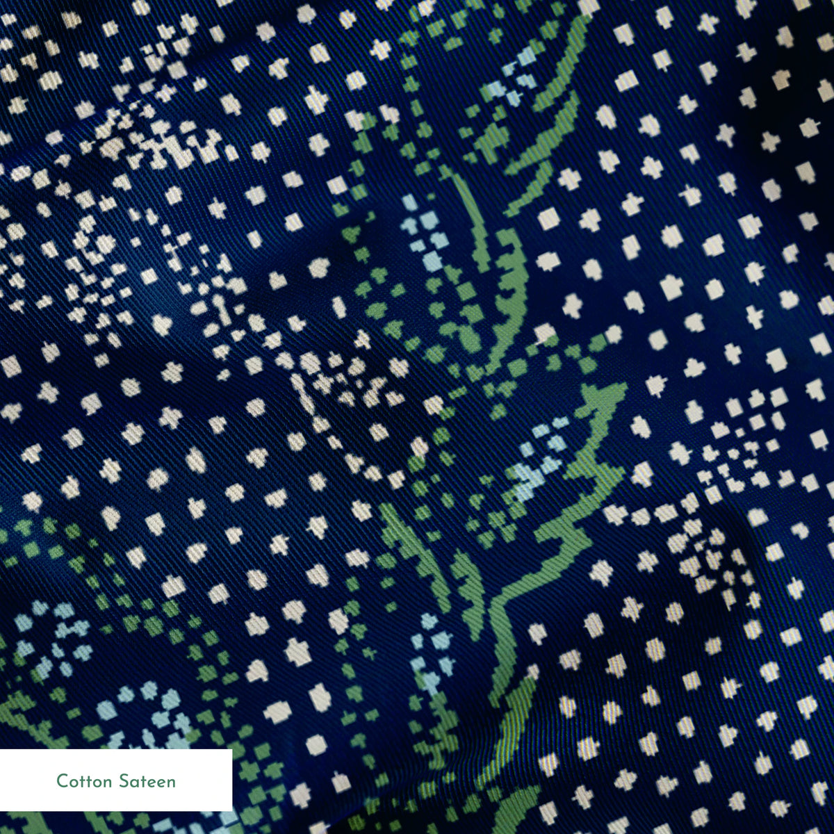 Rina on Navy Fabric