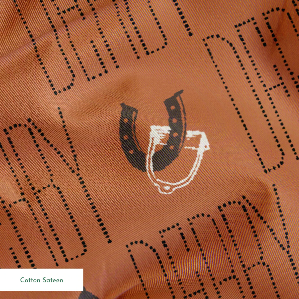 Epsom on Sienna Fabric