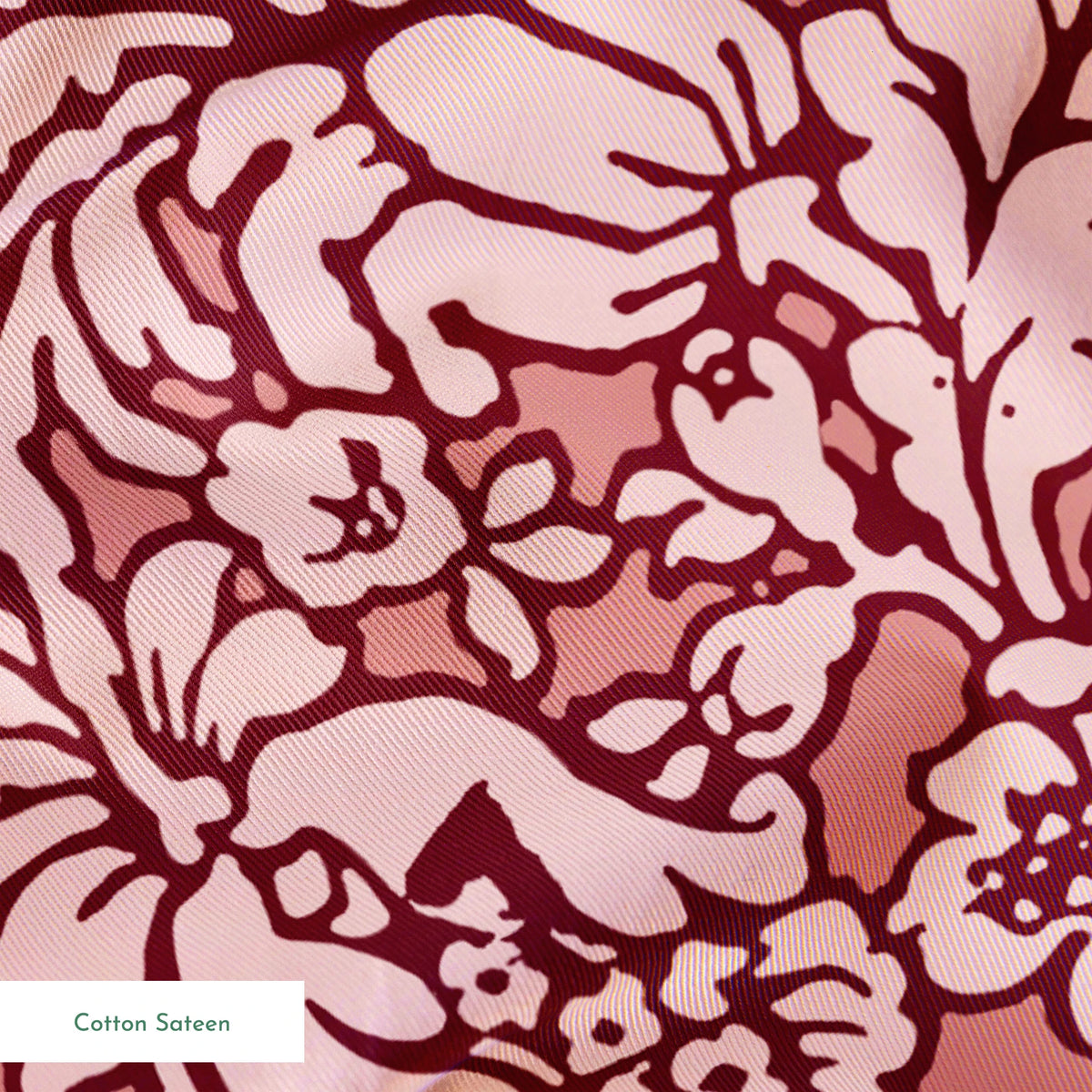 Idela on Clove Pink Fabric