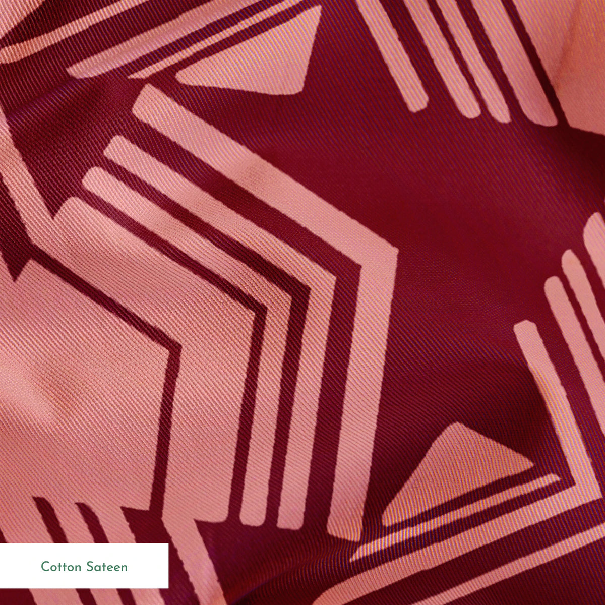 Clarice on Oxblood Fabric