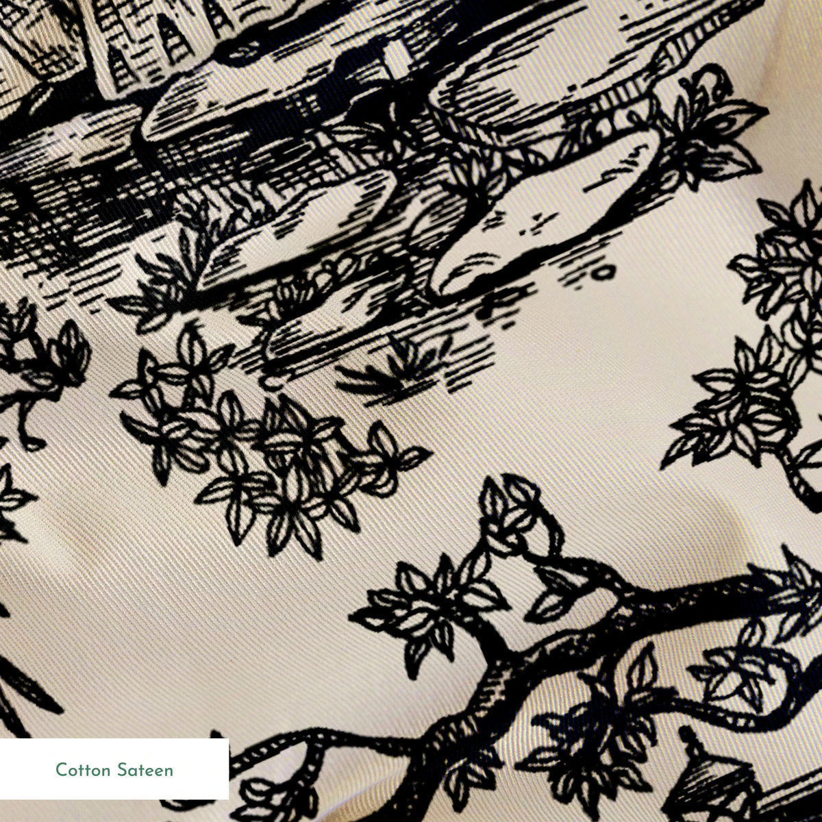 Disney Haunted Mansion Vintage Countryside Fabric