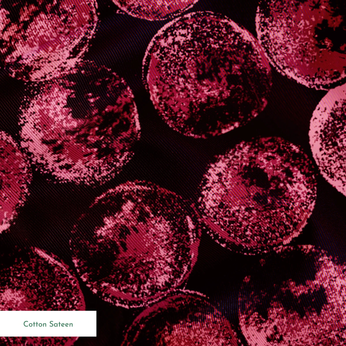 Lunar Light on Oxblood Fabric