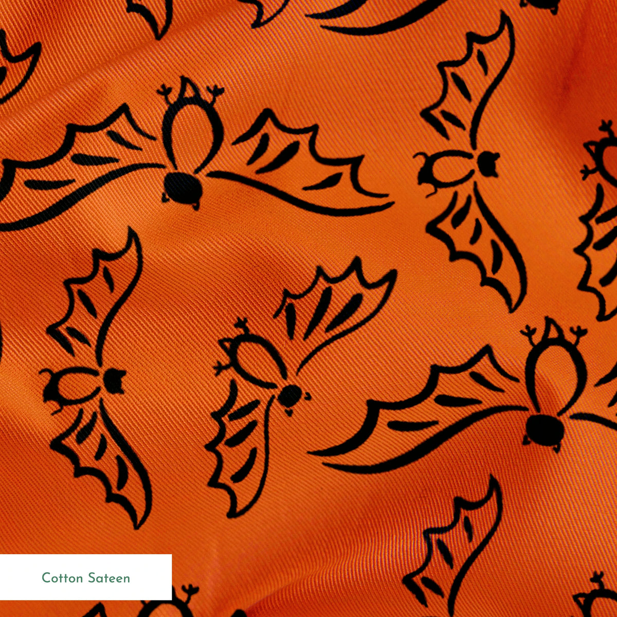 Flying Bats on Red Warty Fabric
