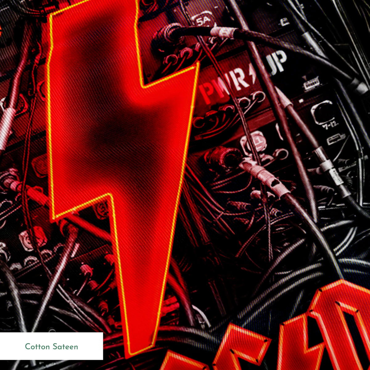AC/DC Power Up Fabric