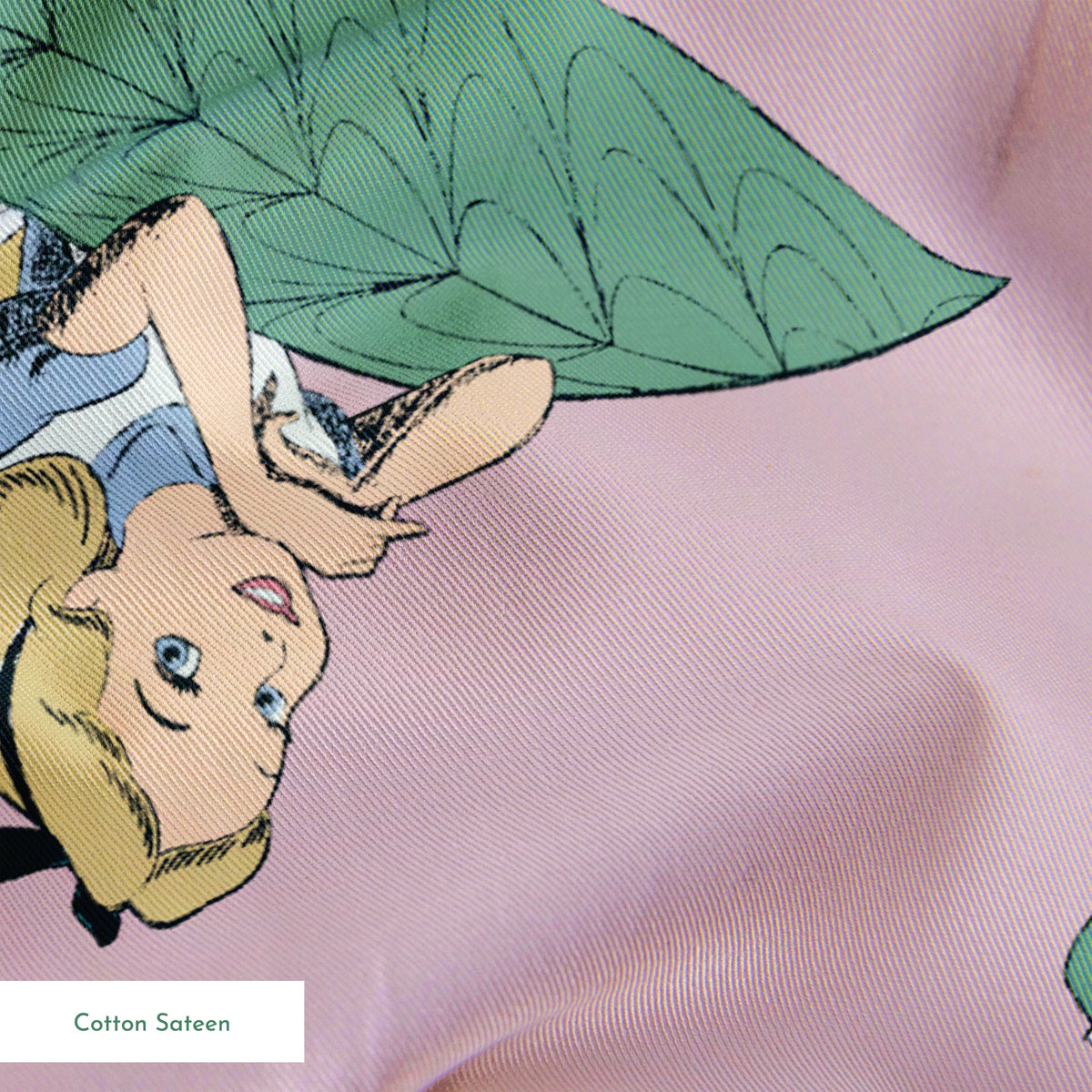 Disney Alice in Wonderland  Pink Whimsy Fabric