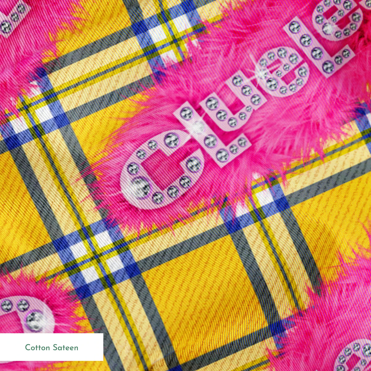 Paramount Clueless  Logo on Fur Fabric