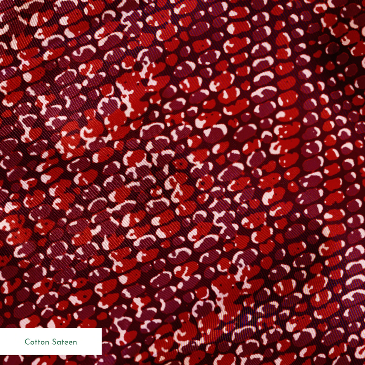 Wren on Oxblood Fabric