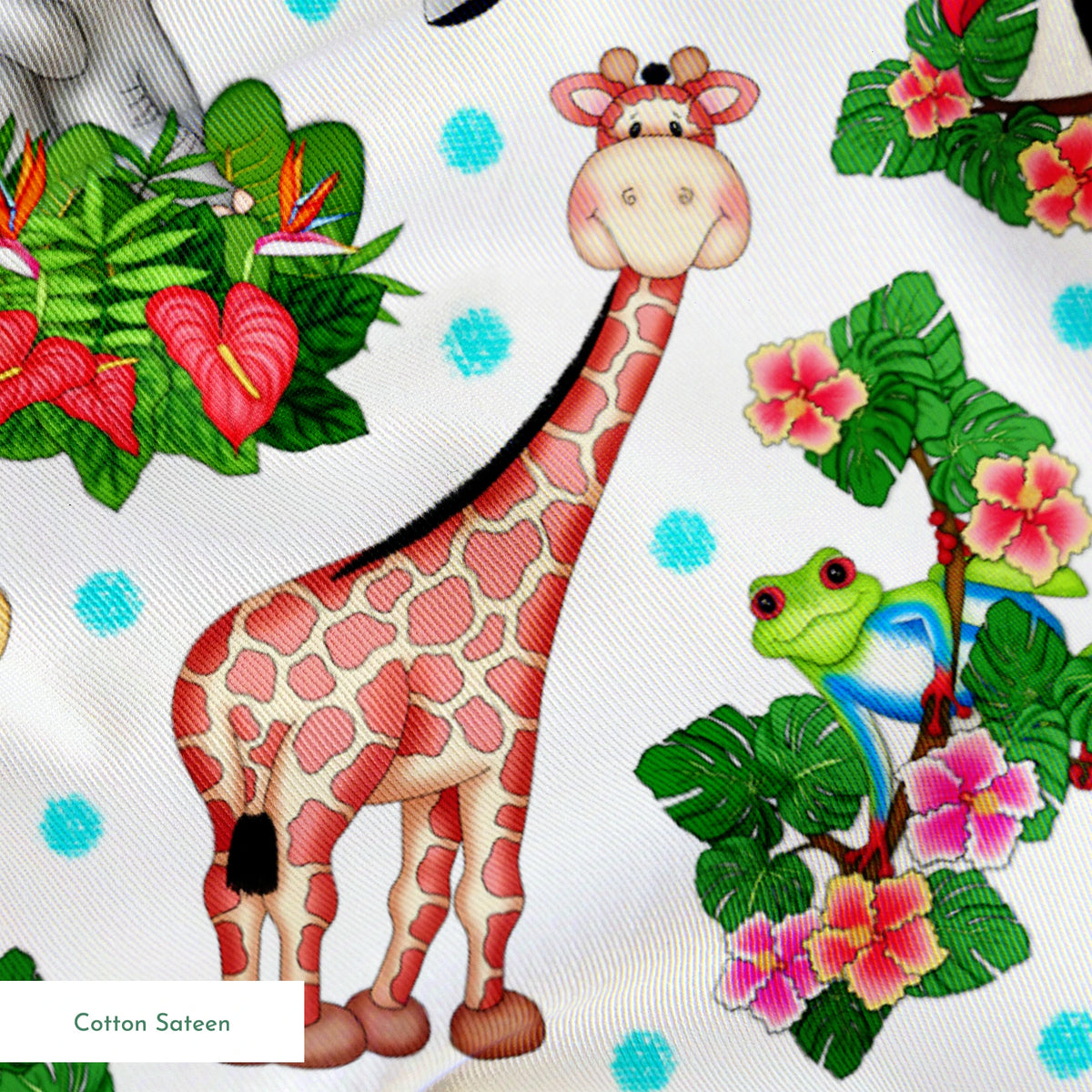 Vicki Schreiner BaZooples Jungle Friends Fabric