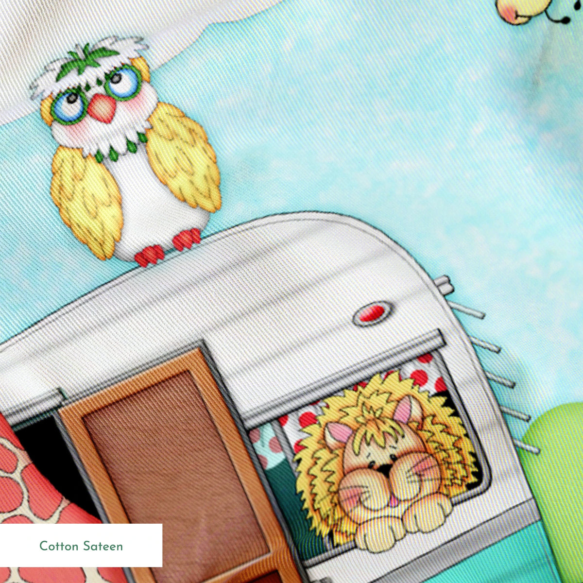 Vicki Schreiner BaZooples Camping Fun Fabric