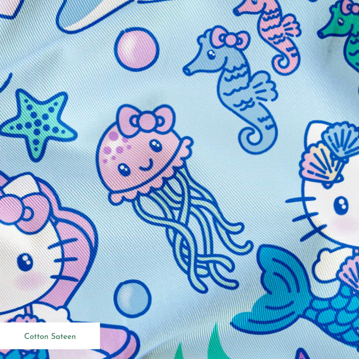 Hello Kitty® Mermaids Toss Fabric
