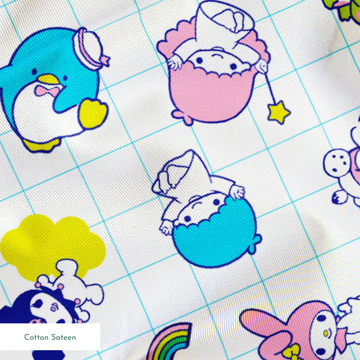 Hello Kitty® and Friends Grid Toss Fabric