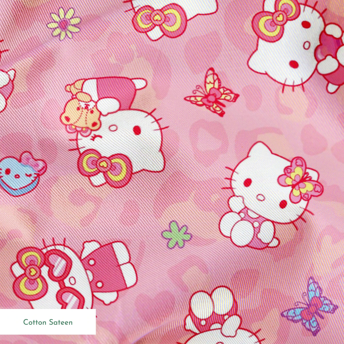 Hello Kitty® Pink Leopard Fun Fabric