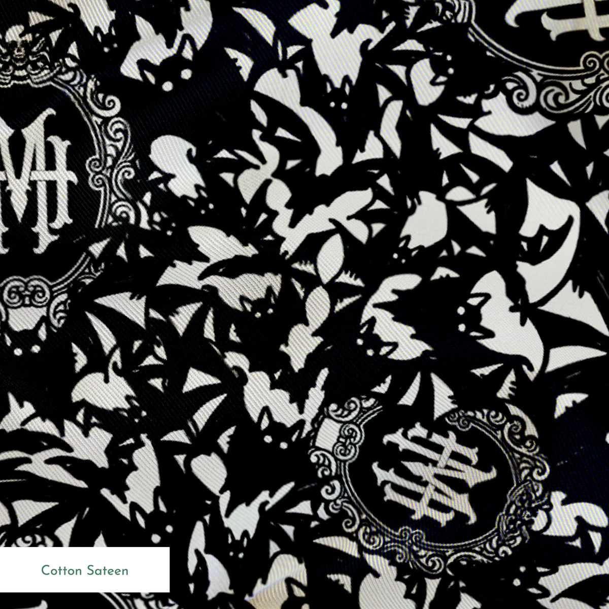 Disney Haunted Mansion Gone Batty Fabric