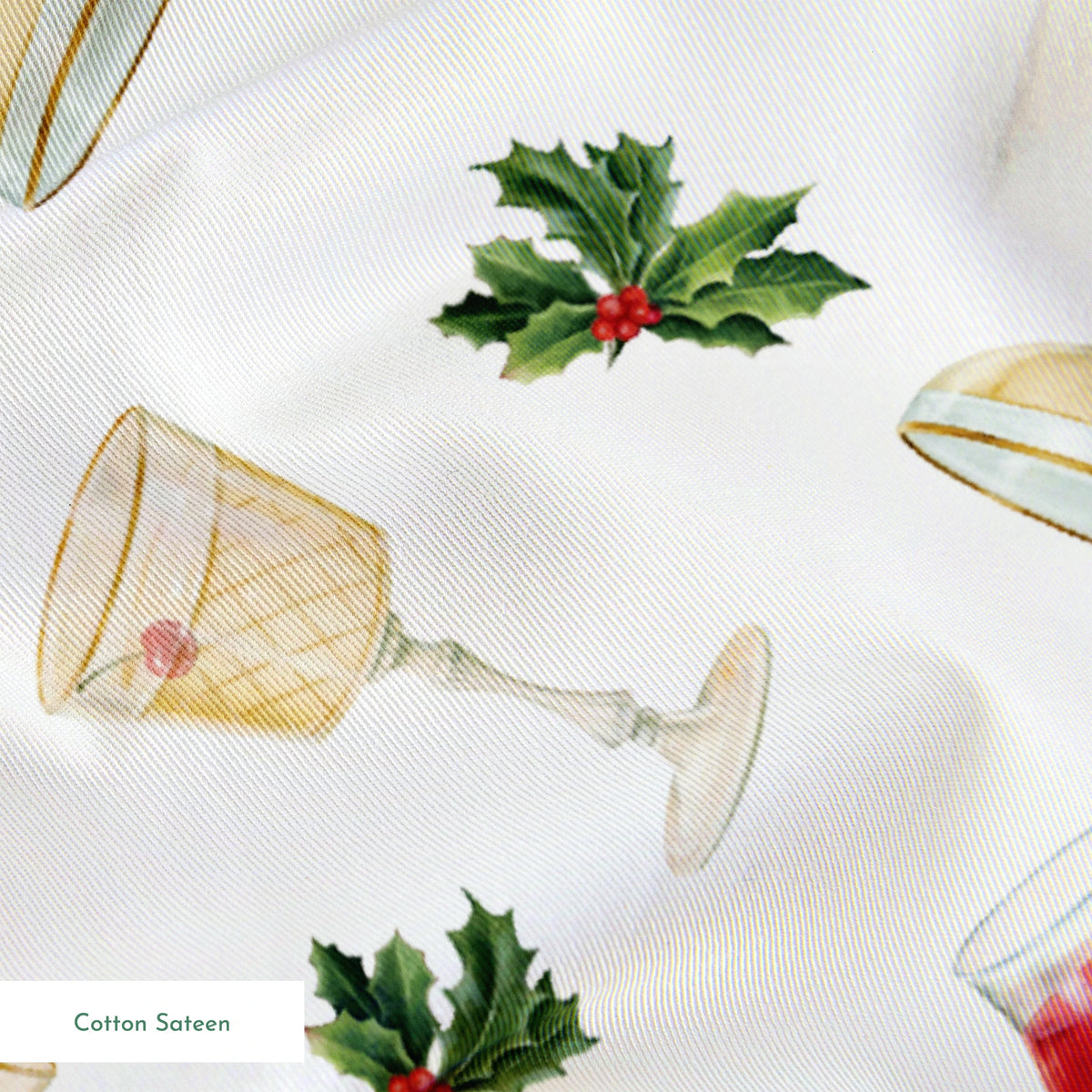 Danielle Murray Holiday Cocktails Fabric