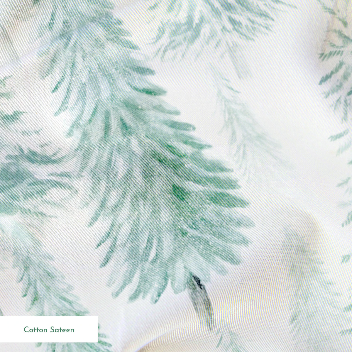 Danielle Murray Snowy Evergreens Fabric