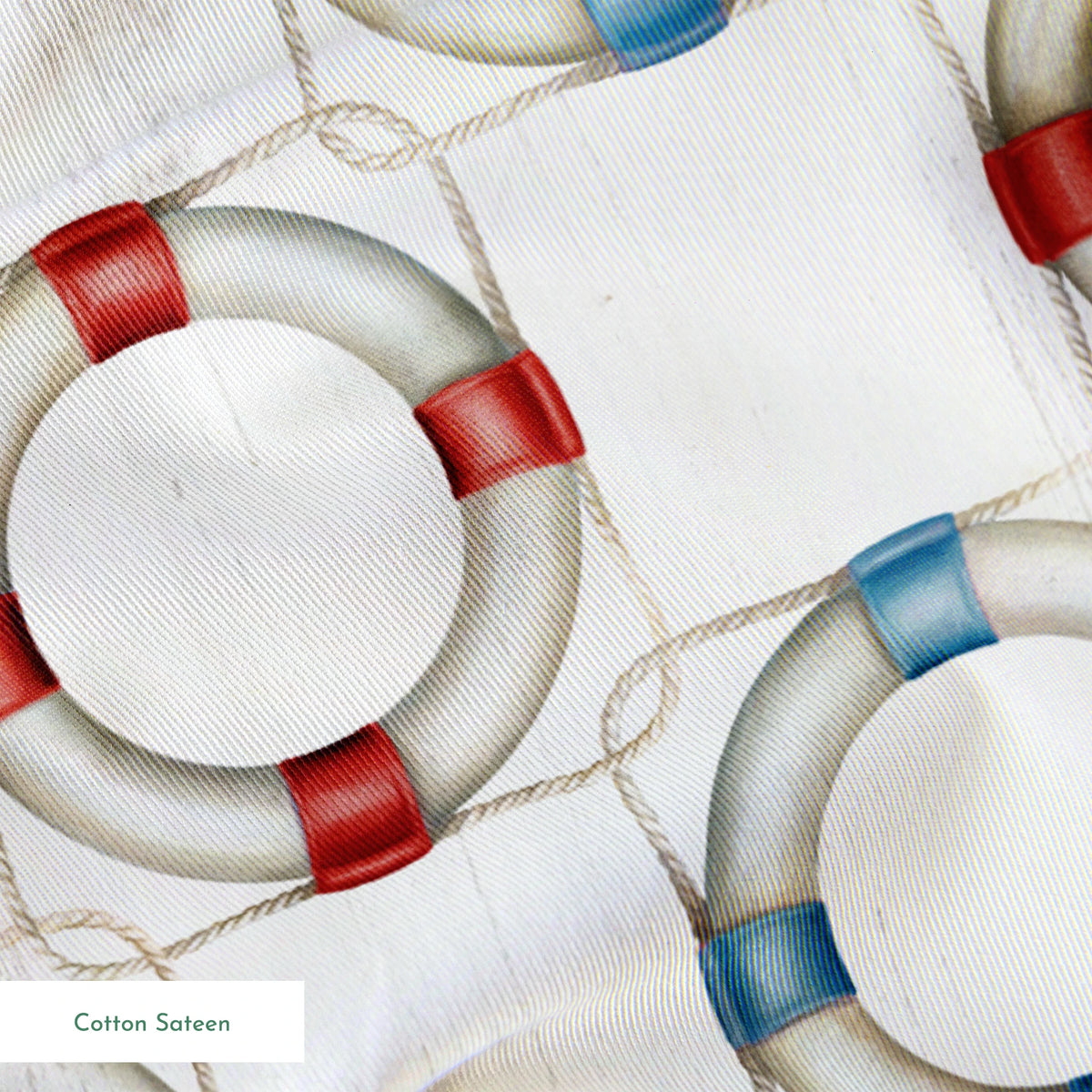 Danielle Murray Interlocked Life Preservers Fabric