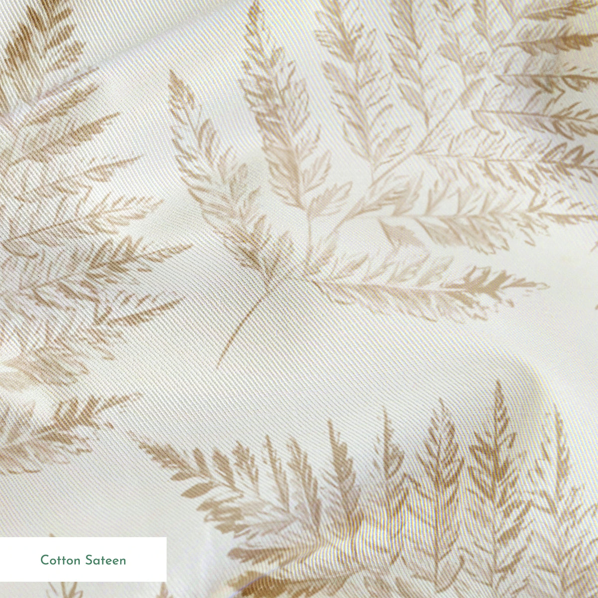 Danielle Murray Beige Ferns Fabric