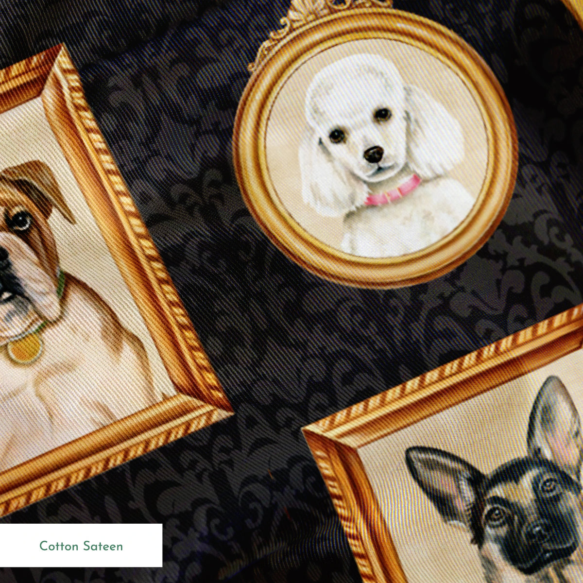 Danielle Murray Dog Portraits Fabric