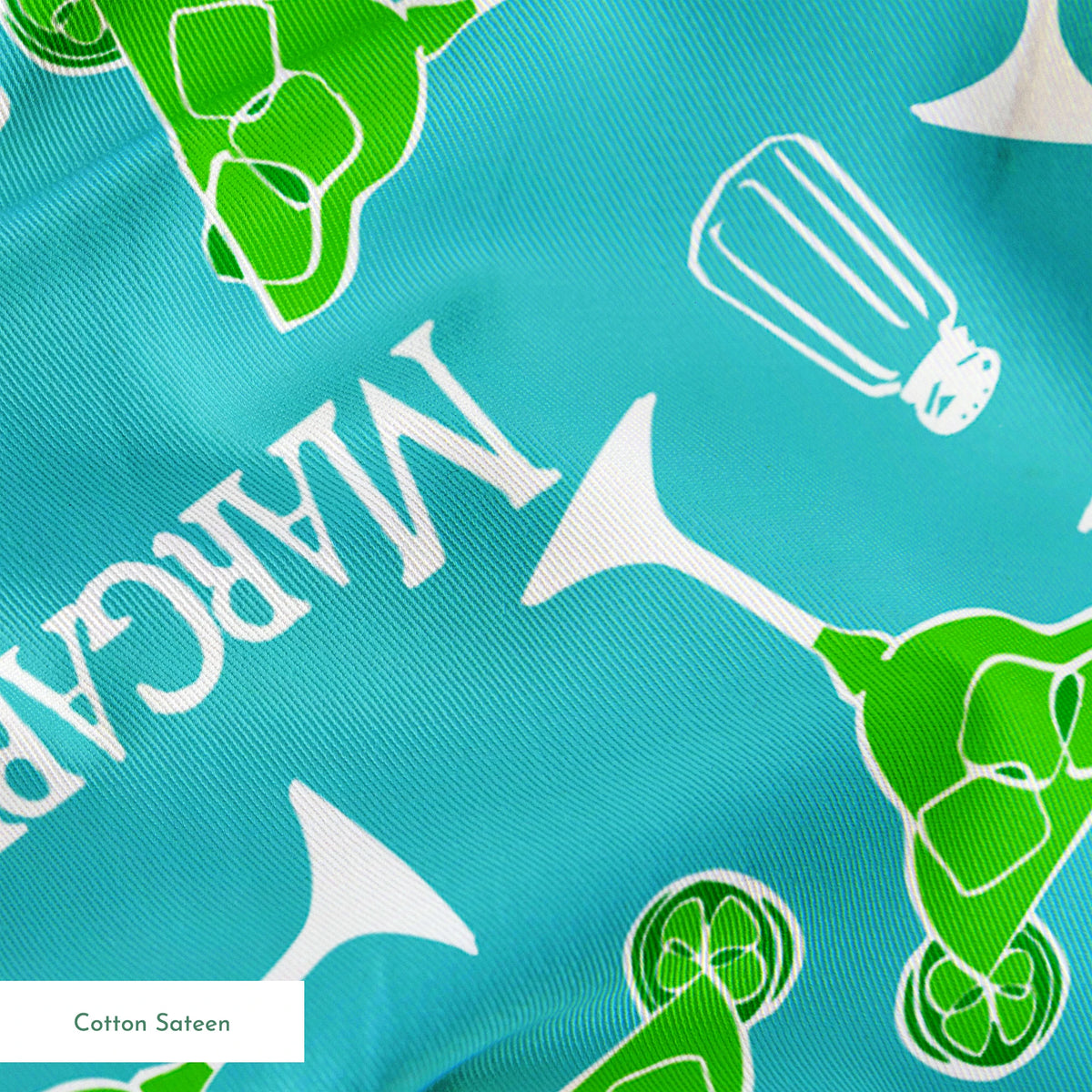 Margaritaville Tropical Lime Margaritas Toss Fabric