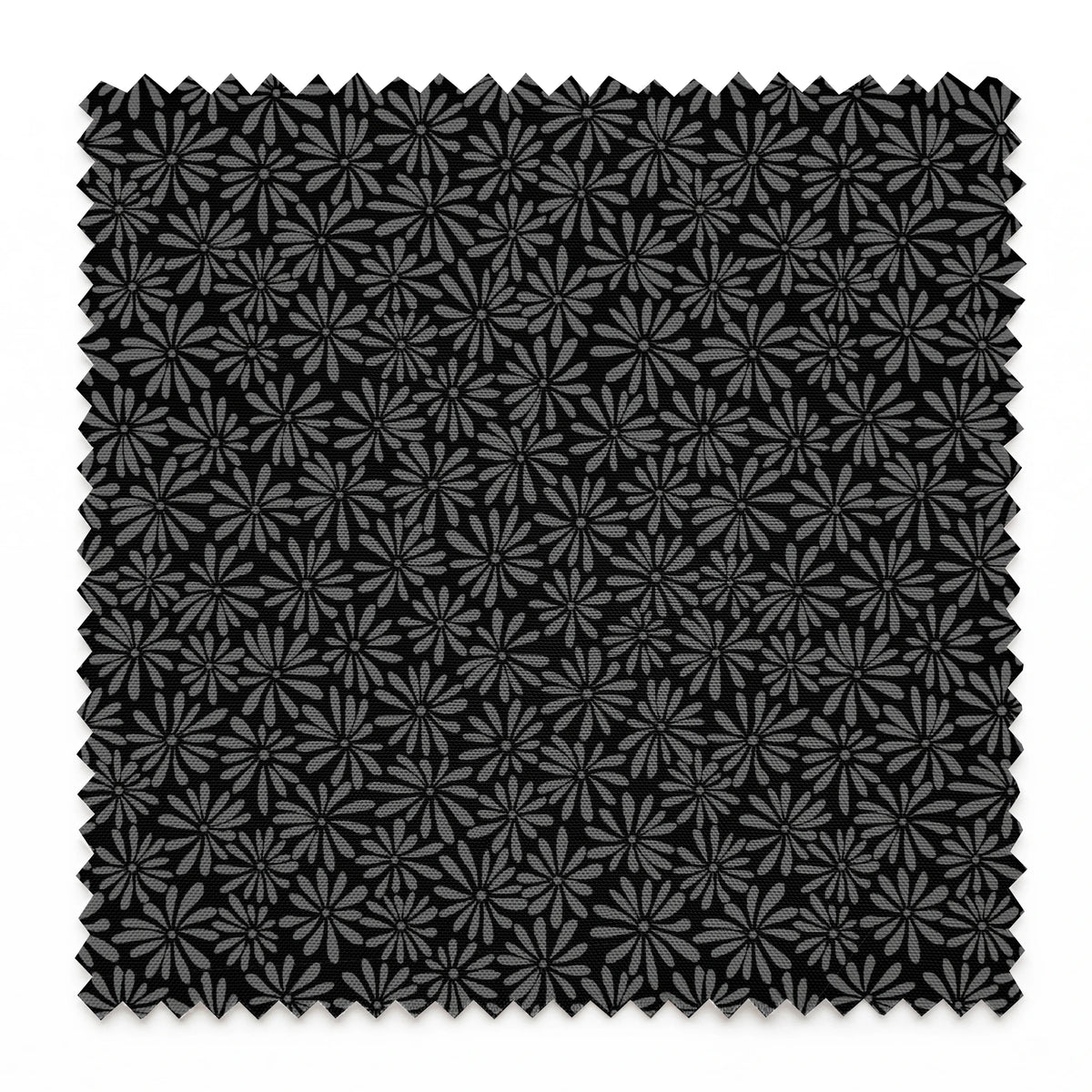 Grayscale Daisy Ditsy Scatter by Nicole Tamarin | Fabric by the Yard