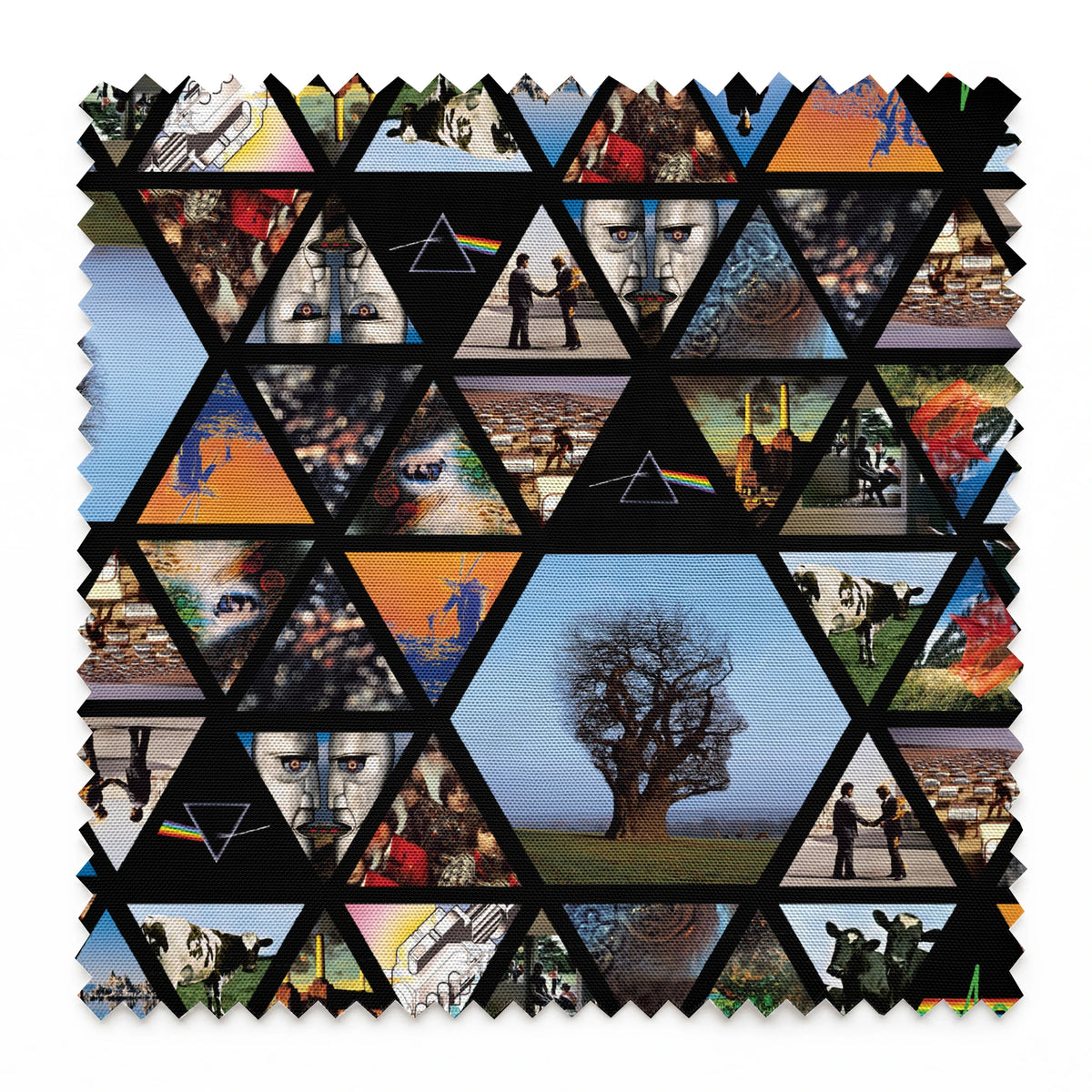 Pink Floyd Album Prisms Fabric
