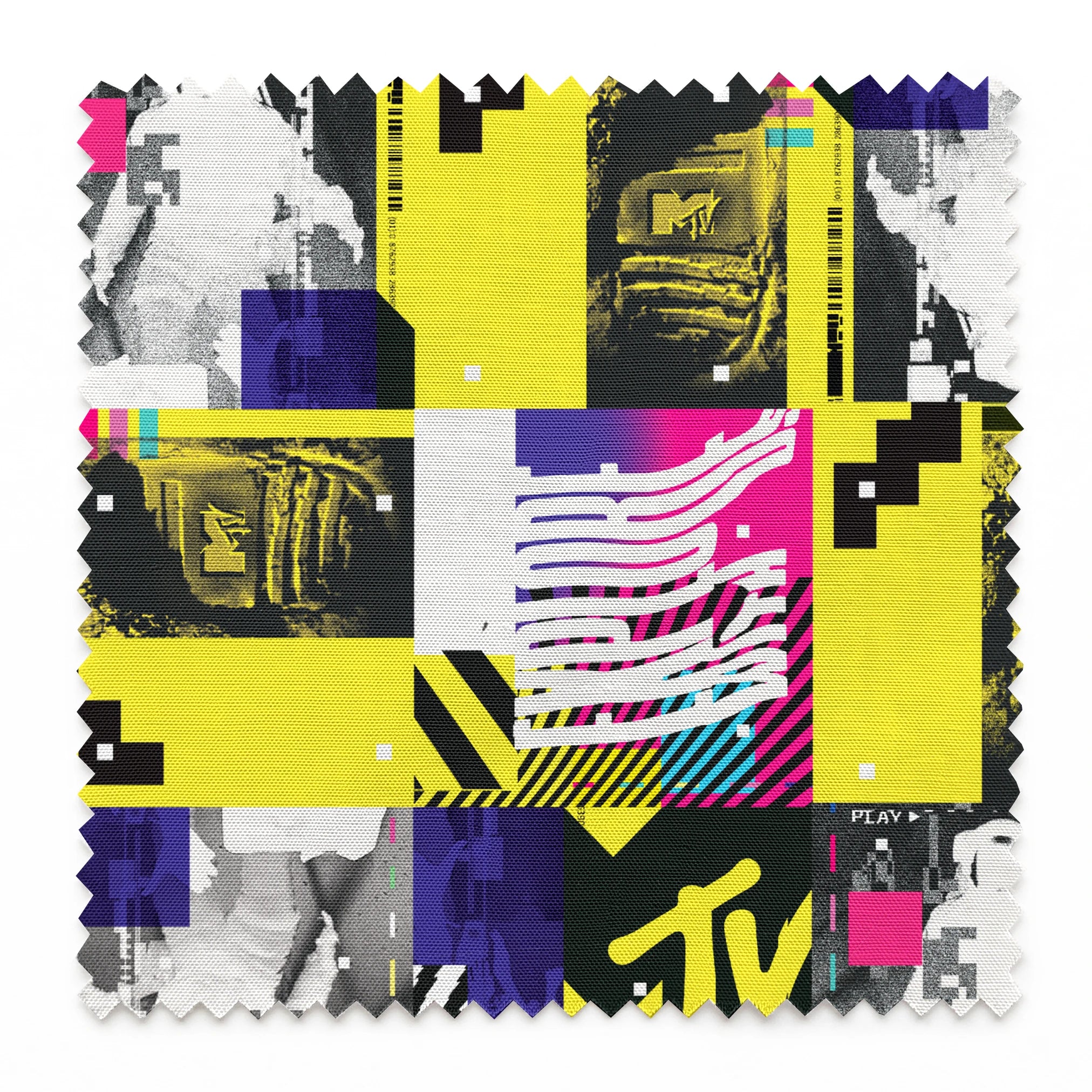 Paramount MTV  Glitch Explore Fabric