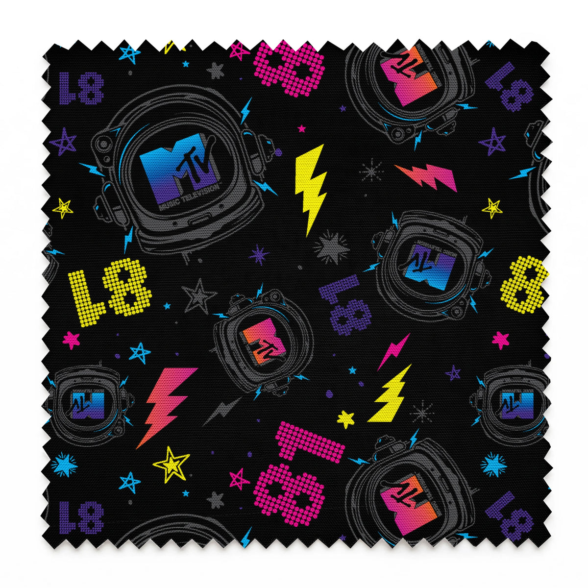 Paramount MTV 1981 Flashback Fabric
