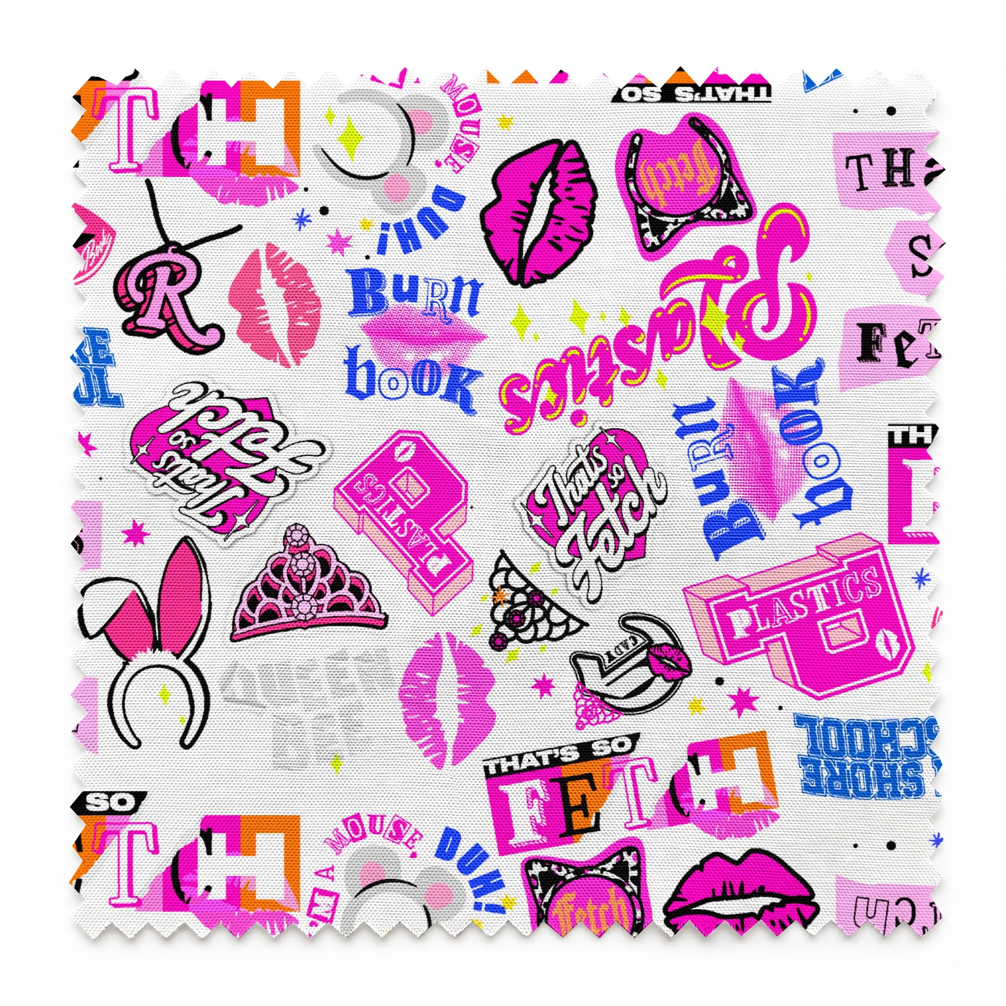 Paramount Mean Girls  Iconic Collage Fabric