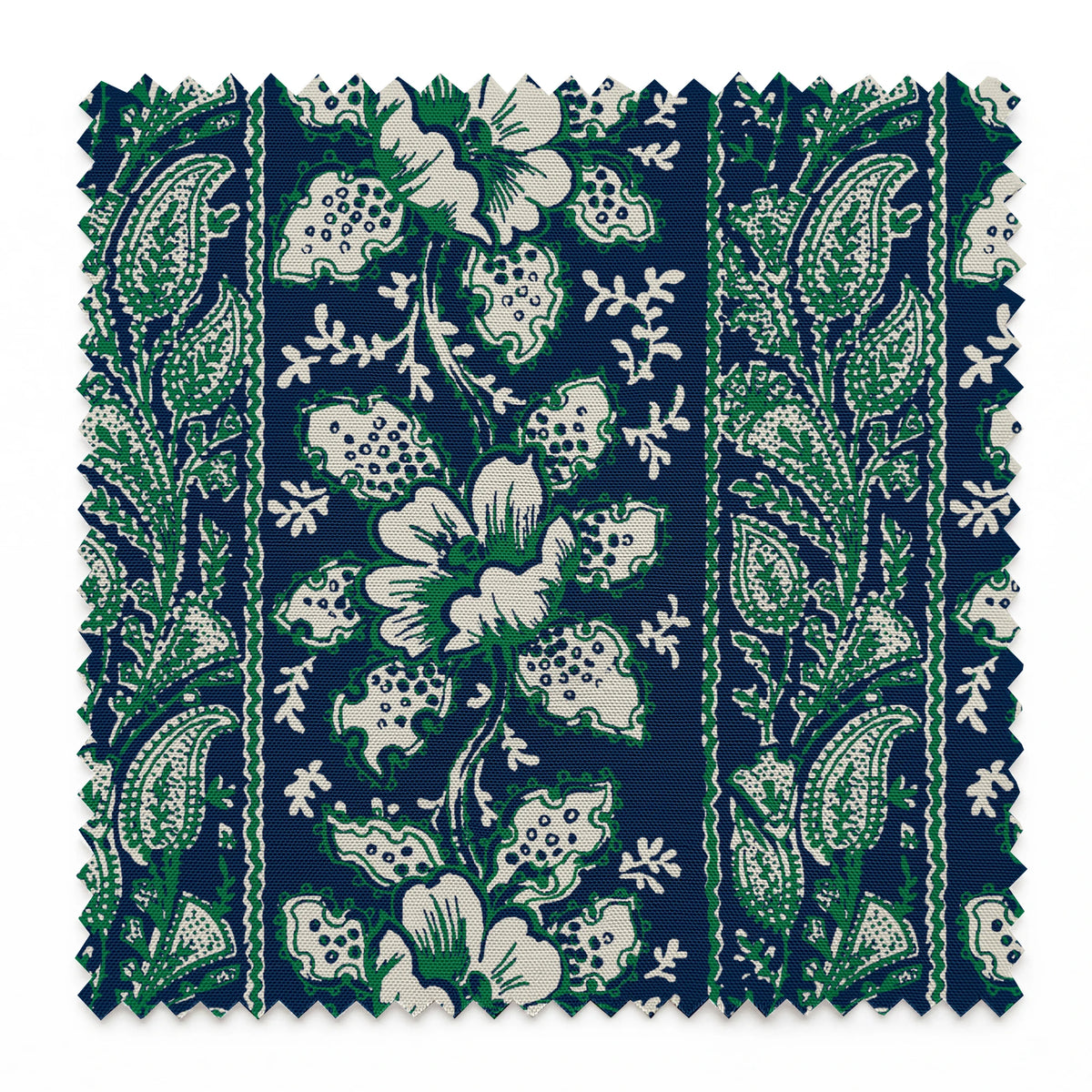 Valour on Navy Fabric