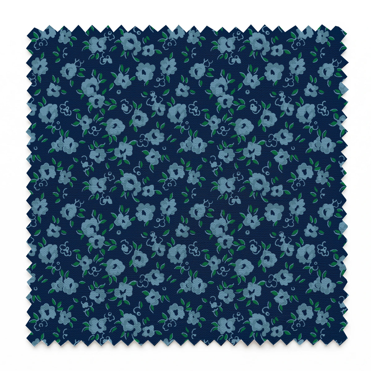 Posie on Navy Fabric