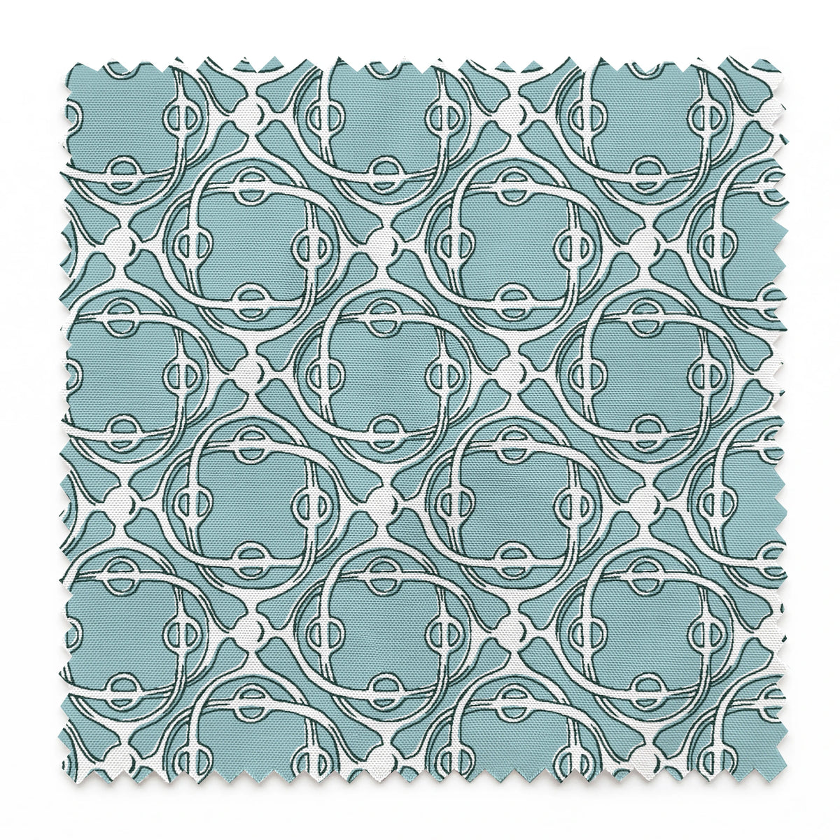 Farrah on Silver Sage Fabric